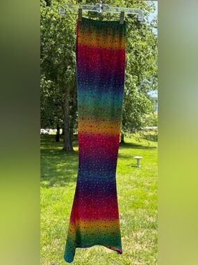 NWT Ghnatyren Mermaid Tail Elastic Waist 6 Colorful Swim Vacation Cruise Beach